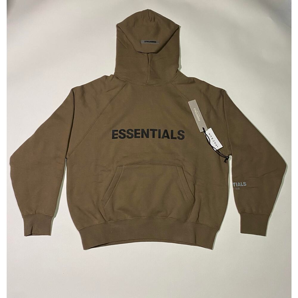 Brown Essentials hoodie
